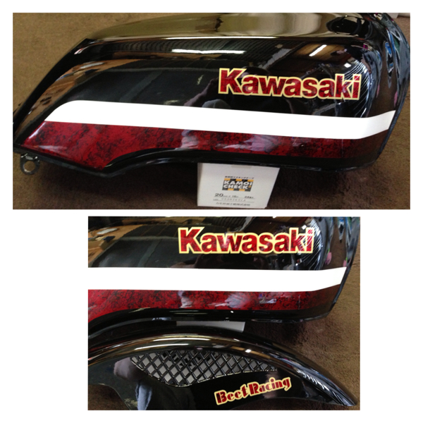 ☆Z400GP カスタムペイント後未使用 外装一式(セット)｜売買された
