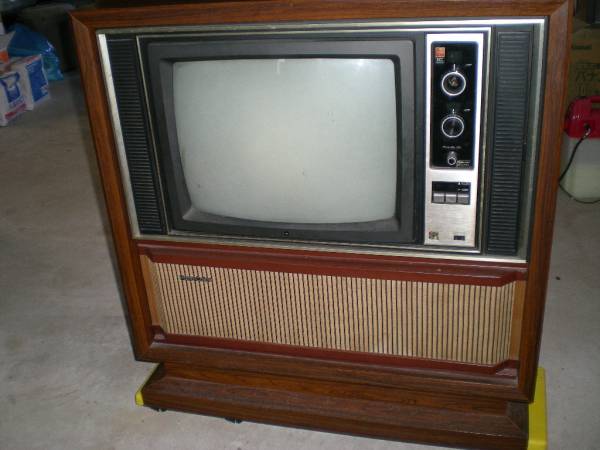 ナショナルカラーテレビ　TH20-A11F　アンティーク　昭和40年代_1