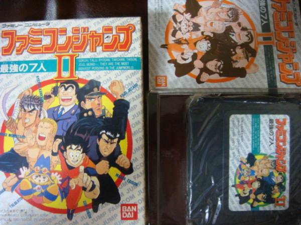 ファミコンソフト ファミコンジャンプ 最強の7人 攻略本付 アクション 売買されたオークション情報 Yahooの商品情報をアーカイブ公開 オークファン Aucfan Com