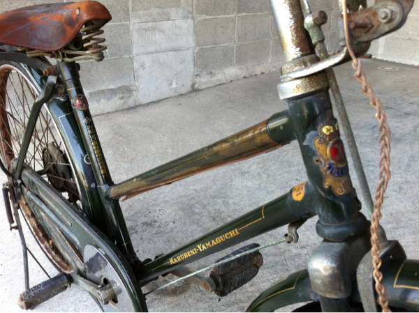 丸紅山口自転車 ベニー BENNY ロッドブレーキ 実用車 希少 昭和(26 