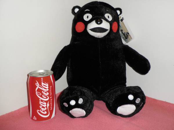 ★即決 くまモン ぬいぐるみ (中) ゆるキャラ くまもん 熊本 d_1