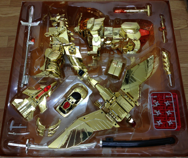 超勇者復古烈伝 グレートゴルドラン (検 超合金 合体 ロボット 