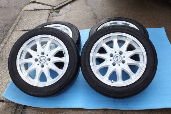 フィットに装着してました。MONZA/WARWIC EXSTAR　タイヤセット_1