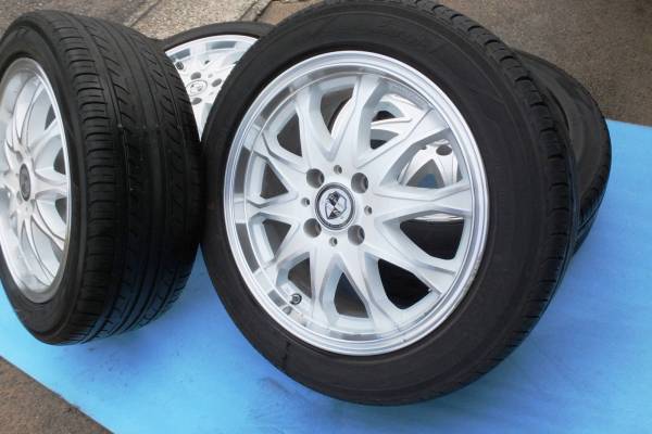 フィットに装着してました。MONZA/WARWIC EXSTAR　タイヤセット_3