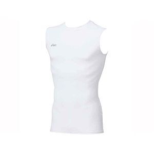 送料無料/アシックス・メンズ肩バランスアンダー/Ｓ/白/中古2_1