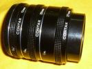 即決】CONTAX オート接写リングセット 13mm＋20mm＋27mm