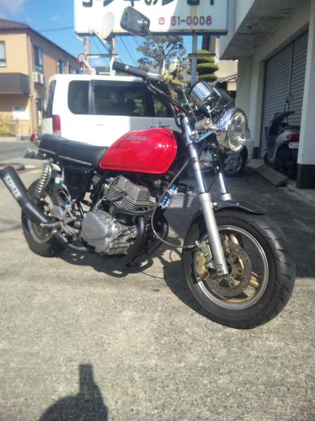 CB125T フルカスタム 12インチ、エンジン233cc(51cc-125cc)｜売買され