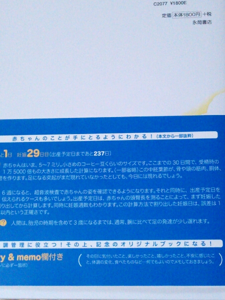 新品同様★はじめての妊娠・出産安心マタニティブック_2