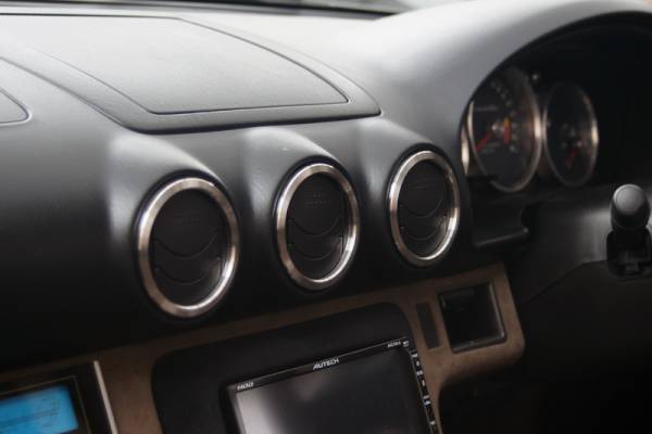 シルビア S15 エアコン ステンレス ベンチレーター リング(日産用
