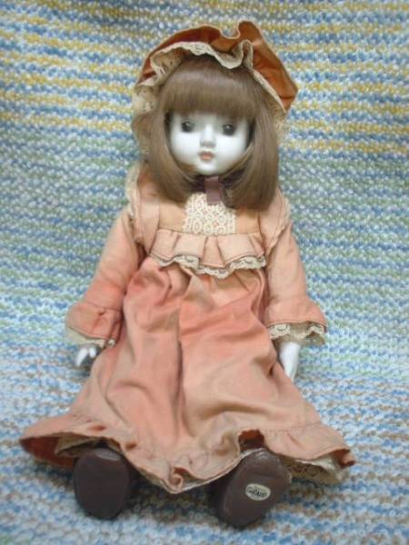 monsieur GiRAUD DESIGN ビスクドール オルゴール 中古品(ビスクドール