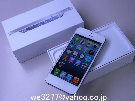 正規SIMフリー★海外版iPhone5 64G ホワイト★即納_1