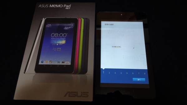 ASUS MeMO Pad HD7 ブルー　ほぼ新品_1