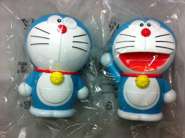 1円 ドラえもんバンク 貯金箱 エポック 2種セット 新品_1