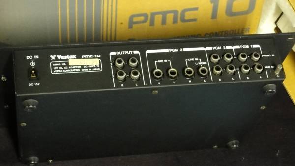 Vestax PMC-10 MK2ミキシングコントローラーDJミキサー(ミキサー