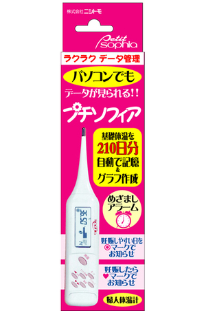 新品★定形外可★ニシトモ婦人体温計プチソフィア_1