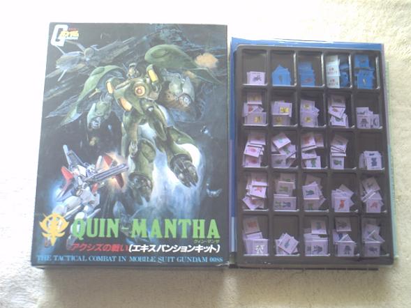 ☆ツクダホビー HG-084 QUIN-MANTHA アクシズの戦い☆(ウォーゲーム