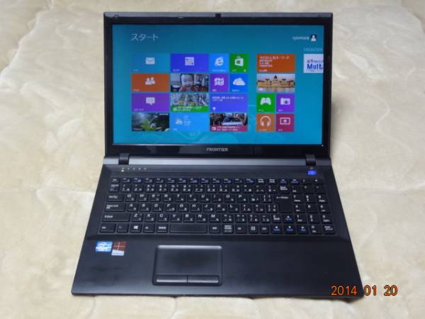 ☆1円売り切り☆美品☆FRONTIER FRNX720 windows8☆(フロンティア 