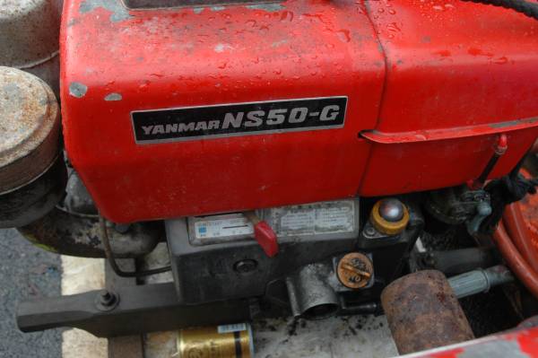 1円スタートヤンマー汎用ディーゼルエンジン発動機NS50G動作OK(発動機