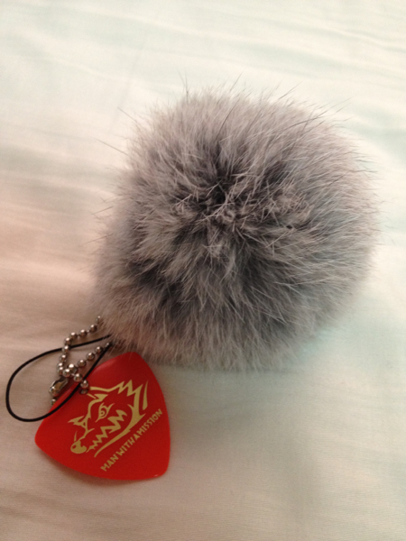 MAN WITH A MISSION／MWAM毛玉ストラップ／武道館カラー／新品_1