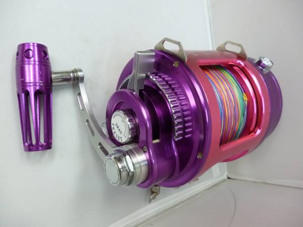 ち*き様 中古　ストロングファイターV 電動リール □□中古□サイトウ精機／ストロングファイターⅤ【24V仕様】(電動