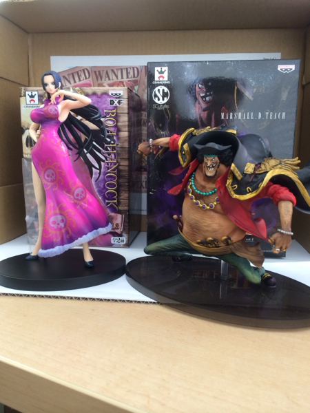 ワンピース フィギュア☆ハンコック＋ティーチ☆セット☆pop_1