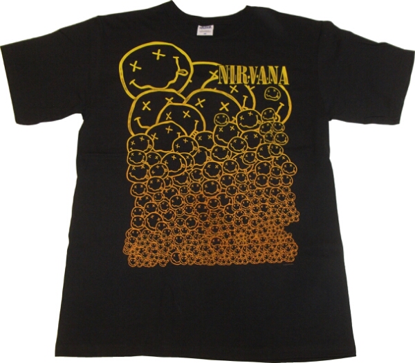 新作登場，品質保証 正規品&Delta; Nirvana ニルヴァーナ many smiles Tシャツ M(Nirvana)｜売買されたオークション情報、yahooの商品情報をアーカイブ公開 - オークファン N