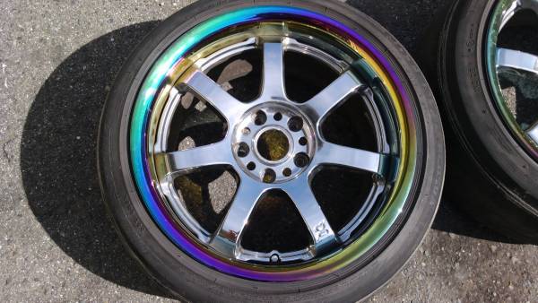 チタンリム深リムRAYS グラムライツ 57S PRO 9JJ+22 GRAM LIGHTS