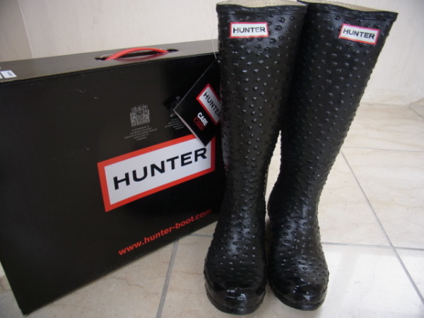 ハンター ブーツ カーナビーオーストリッチトール　UK5/24cm