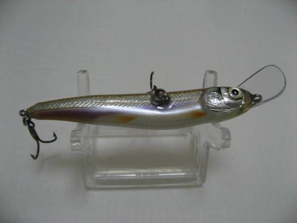 WOOD BAIT ウッドベイト WB サイド7FR ワカサギ銀箔帯 新品 (ミノー