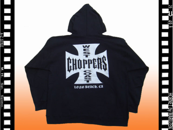 ウエストコーストチョッパーズスエットパーカブラックサイズＭ