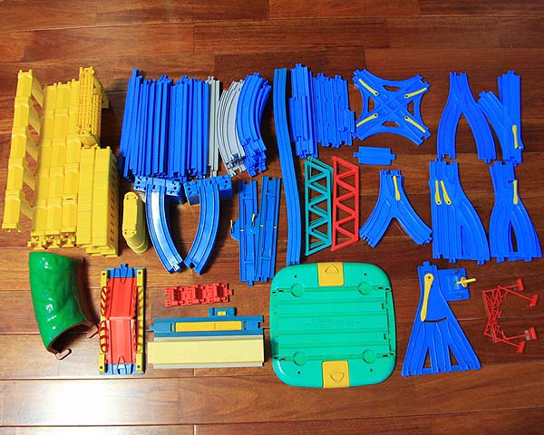 １００円スタート プラレール 大量 中古２_1