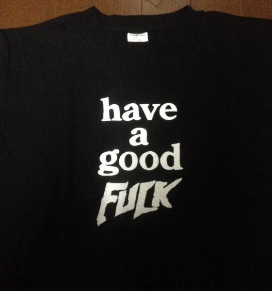 Fucking awesome×have a good time コラボレーション Tシャツ(文字 
