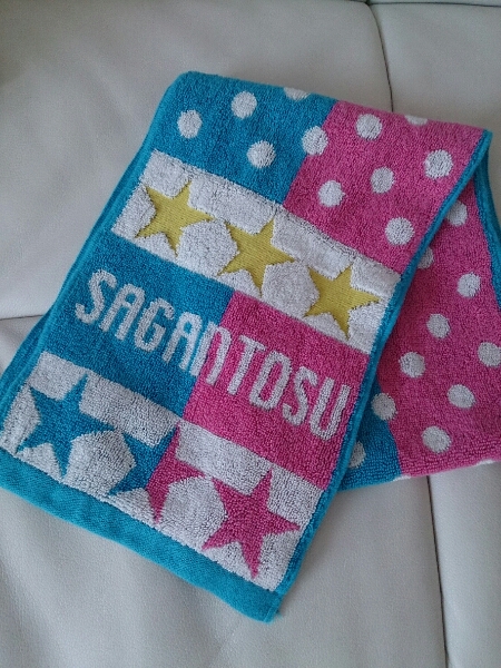 送料無料　サガン鳥栖　タオルマフラー_1