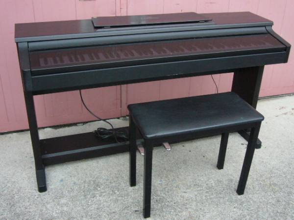 ☆ヤマハ/電子ピアノ/Clavinova クラビノーバ/CLP-122/93年/イス 