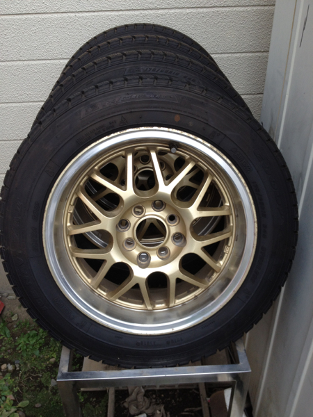 175／65-15スタッドレス、アルミ4本セットです。_1