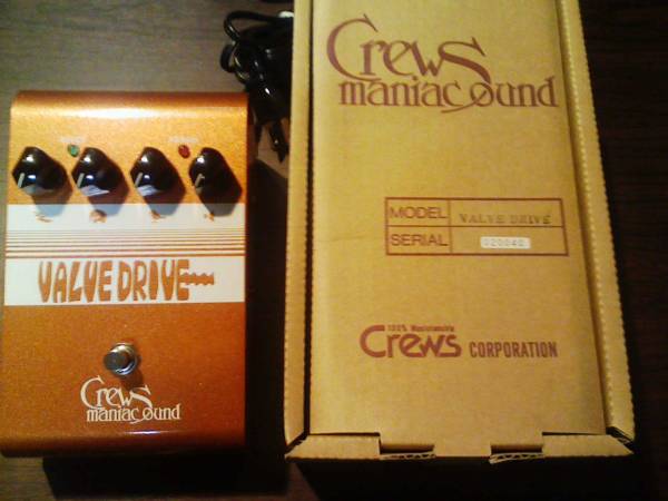 Crews Maniac Sound Valve Drive 真空管 100V駆動 tube driver 