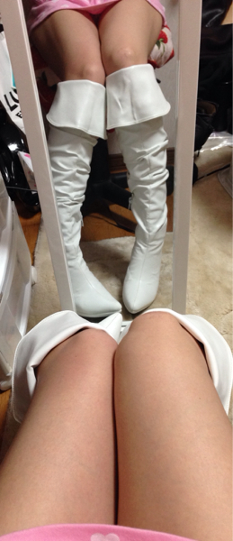 フェチラブライブにこコスプレニーハイブーツ白ホワイトアイマス ニーハイブーツ 売買されたオークション情報 Yahooの商品情報をアーカイブ公開 オークファン Aucfan Com