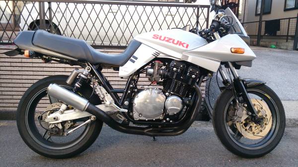 ヨシムラサイクロン かち上げ GSX1100S GSX750S(マフラー本体（社外