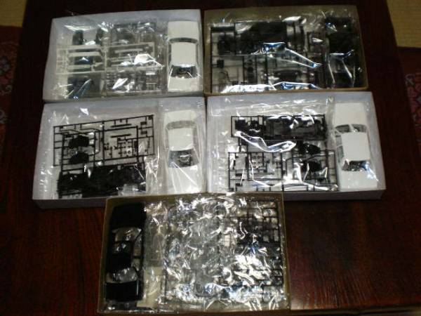 フジミ 1/24 プレリュード、クレスタ 等　計5台 ※一部ジャンク_2