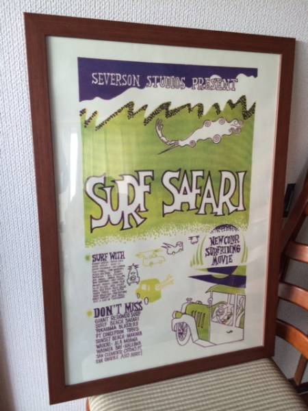 ジョンセバーソン JOHN SEVERSON ポスター SURF SAFARI(記念品、関連  