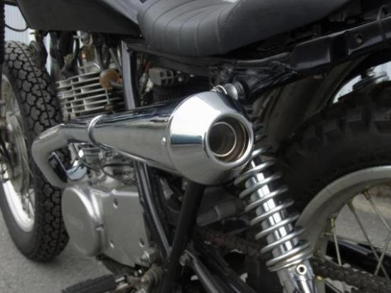 Vmx sr400アップマフラー sr400 アップマフラー ワンオフ ヤマハ 