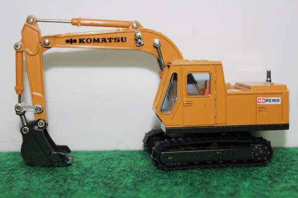 Komatsu コマツ Pc100 1 建機 重機 ショベル ユンボ S 1 48 建設車両 作業車 売買されたオークション情報 Yahooの商品情報をアーカイブ公開 オークファン Aucfan Com