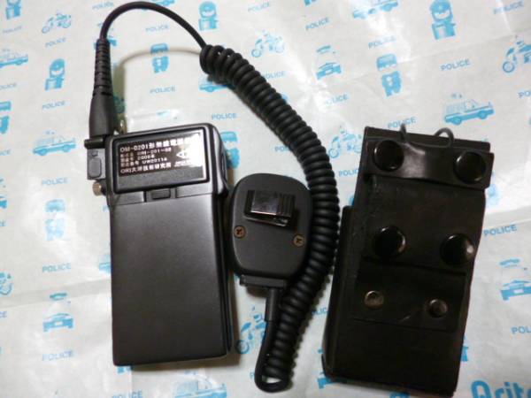 警察無線機フルセット！警察無線機を忠実に再現して造った模型♪(警察