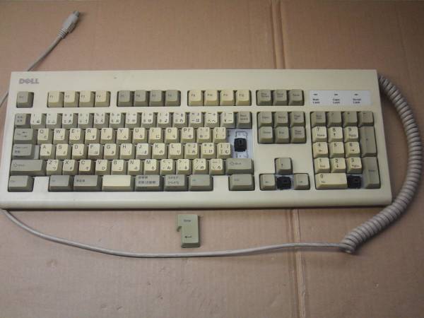 □DELL SK-D100M ALPS黒軸 メカニカルキーボード 動作OK部品取り(PS/2 