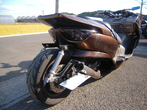 フルカスタム・フォルツァMF08・エアサス・ロンホイ・マジェ(126cc