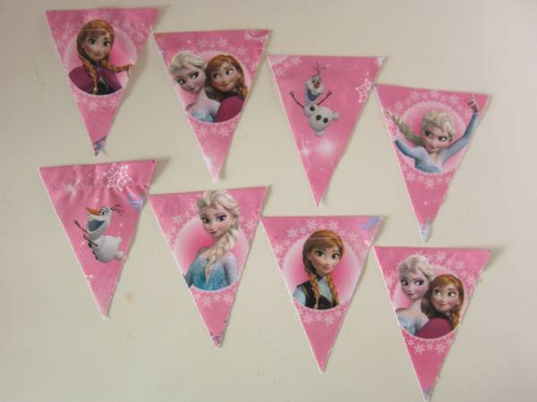 ★ハンドメイド★アナと雪の女王ガーランド★誕生日 パーティー_1