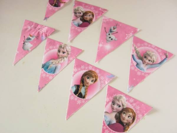 ★ハンドメイド★アナと雪の女王ガーランド★誕生日 パーティー_2