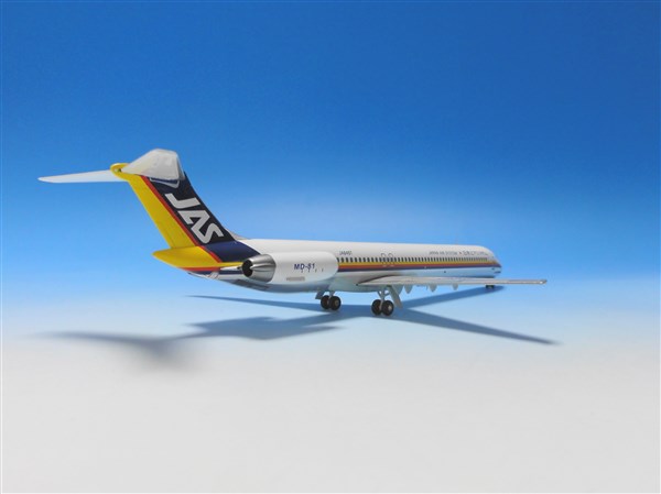 入手困難 1/200 JAS日本エアシステム MD81 JA8497 JCWINGS(民間航空機