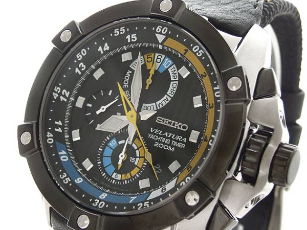 ☆激レア 逆輸入セイコー ベラチュラ ヨットタイマー SPC049P1☆(海外 