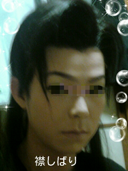 日本髪かつら 立役 【えりしばり】散切り網かつら日舞演劇かつら(女性  